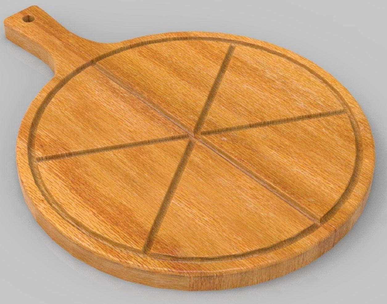 Pizza Tray Plate ~ Acrylic Inlay Wood Router Template Plexiglass Woodworking Guide