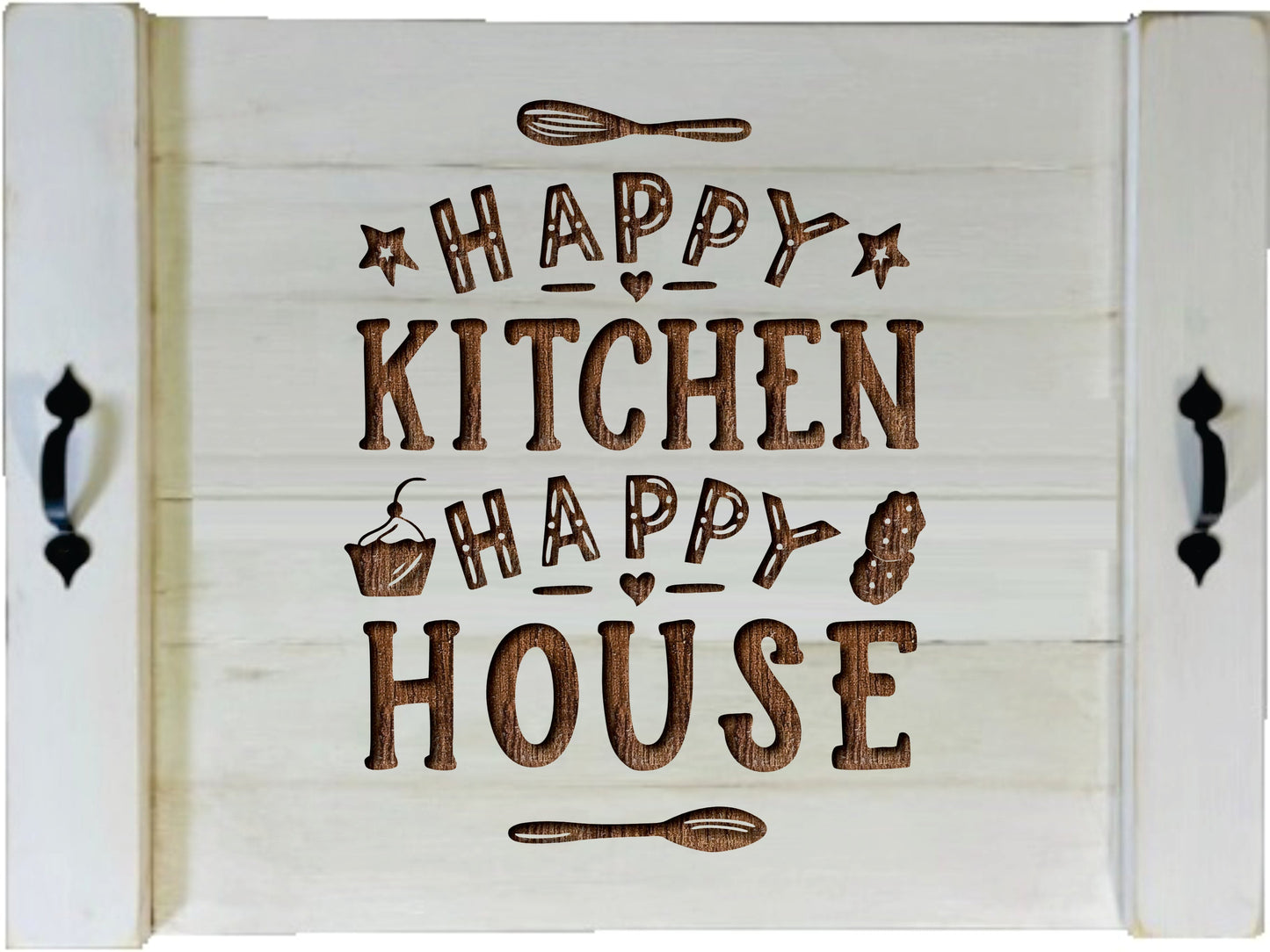 Bakers Gonna Bake Wood Engraved Noodle Board - Stove Cover - Sink Cover - With Handles - Gas or Electric Stove