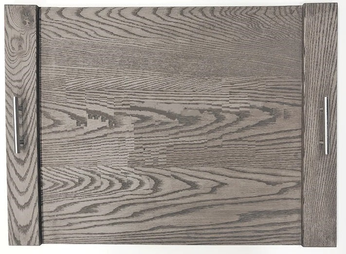 Baking Heart Wood Engraved Noodle Board - Stove Cover - Sink Cover - With Handles - Gas or Electric Stove