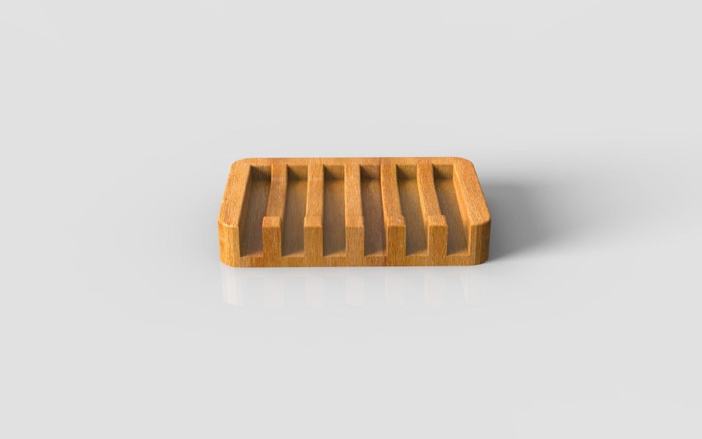 Soap Dish Wooden Tray - Waterfall - Bath Spa Sink - Home Decor - Wooden Platter