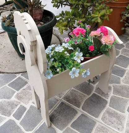 Goldendoodle Dog Planter - Wooden Planter Box - DIY Kit - Realistic Dog Garden Plant Holder
