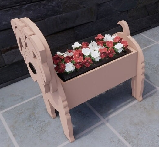 Shar Pei Dog Planter - Wooden Planter Box - DIY Kit - Realistic Dog Garden Plant Holder