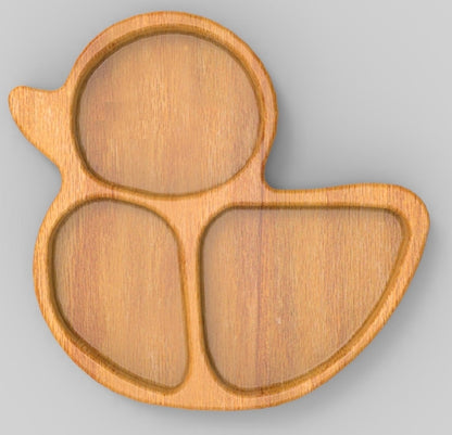 Duck Ducky Plate Tray ~ Acrylic Inlay Router Template Plexiglass Woodworking Guide