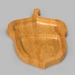 Acorn Tray ~ Acrylic Inlay Wood Router Template Plexiglass Woodworking Guide