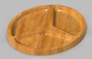 Round 3 Section Star Tray ~ Acrylic Inlay Wood Router Template Plexiglass Woodworking Guide