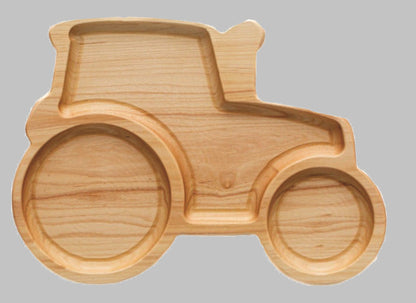 Tractor Farm Plate Tray ~ Acrylic Inlay Wood Router Template Plexiglass Woodworking Guide