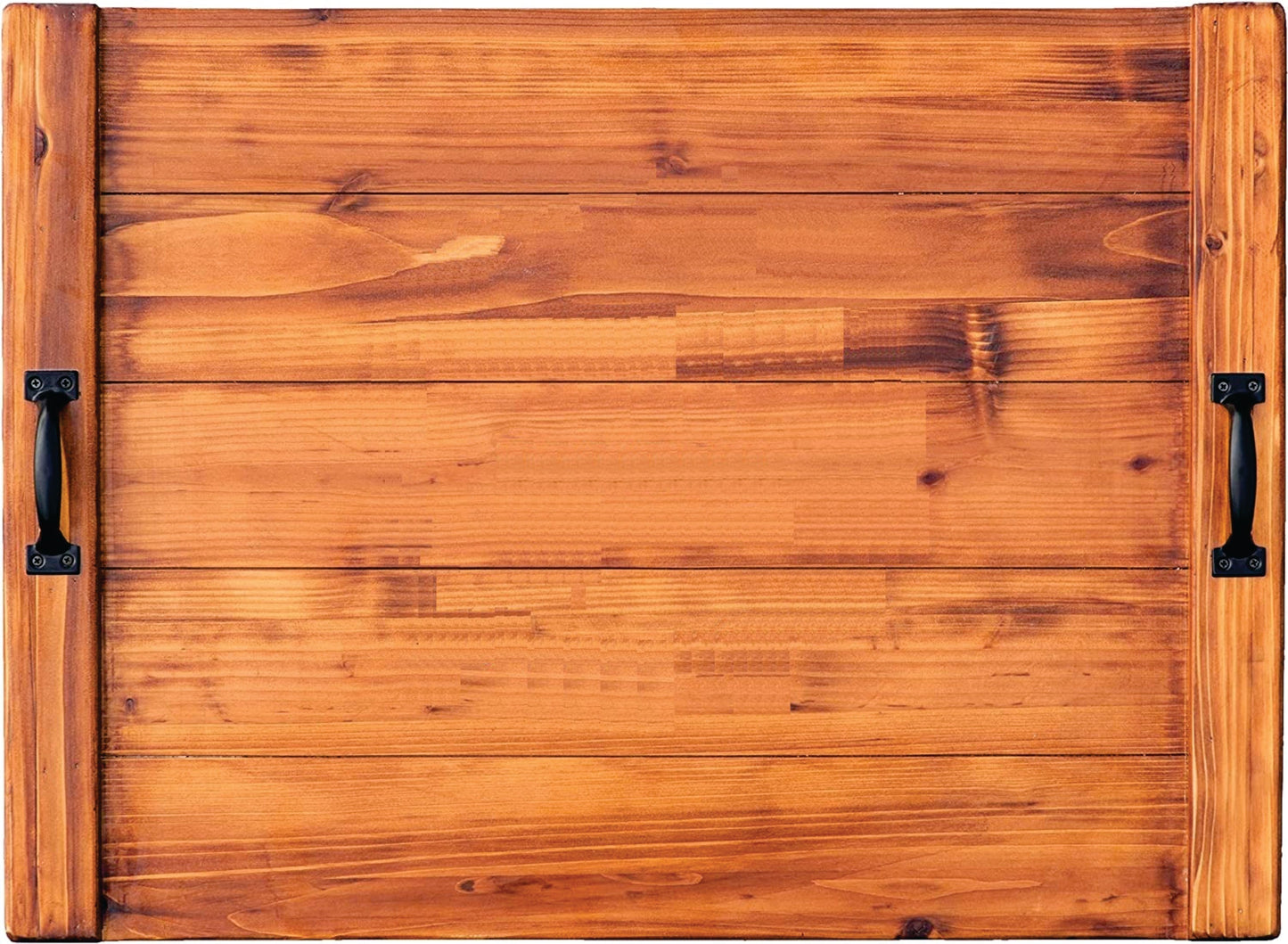 Our Little Farmhouse Chicken Wood Engraved Noodle Board - Stove Cover - Sink Cover - With Handles - Gas or Electric Stove