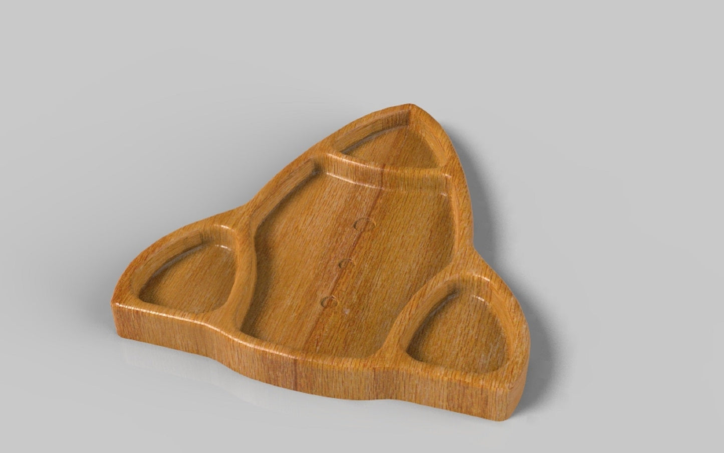 Rocket Kid Plate - Wood Dinner Plate - Wooden Serving Dish