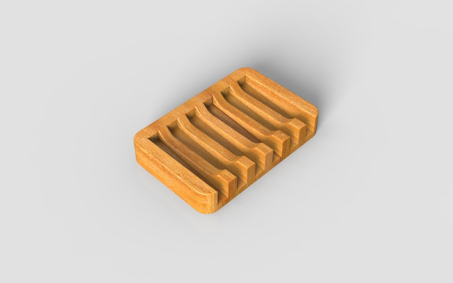 Soap Dish Wooden Tray - Waterfall - Bath Spa Sink - Home Decor - Wooden Platter