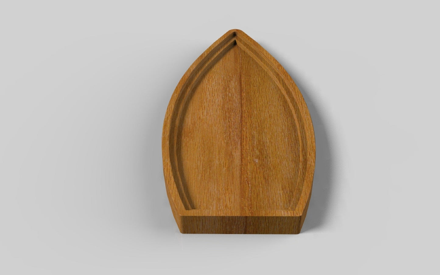 Sushi Boat Wooden Serving Tray - Lucky Boat - Cheese Board - Chip & Dip - Divided Bowl - Wooden Platter