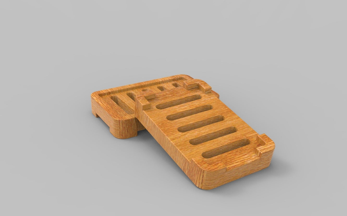 Soap Dish Wooden Tray - Open - Bath Spa Sink - Home Decor - Wooden Platter