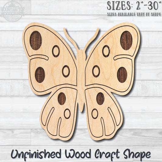 Monarch Butterfly 18 Unfinished Wood Shape Blank Laser Engraved Cutout Woodcraft Craft Supply