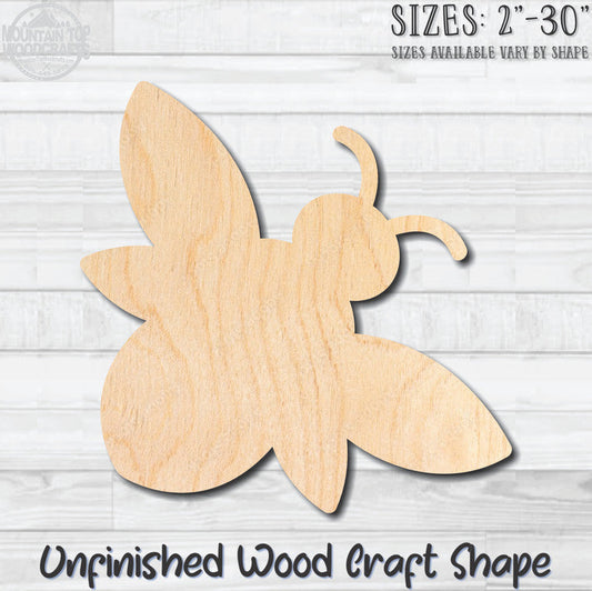 Bumble Bee 3 Unfinished Wood Shape Blank Laser Cut Out Woodcraft Craft Supply