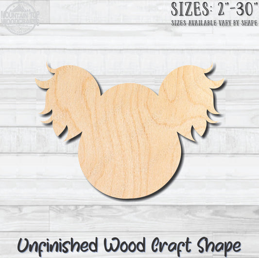 Koala Bear 3 Unfinished Wood Shape Blank Laser Cut Out Woodcraft Craft Supply