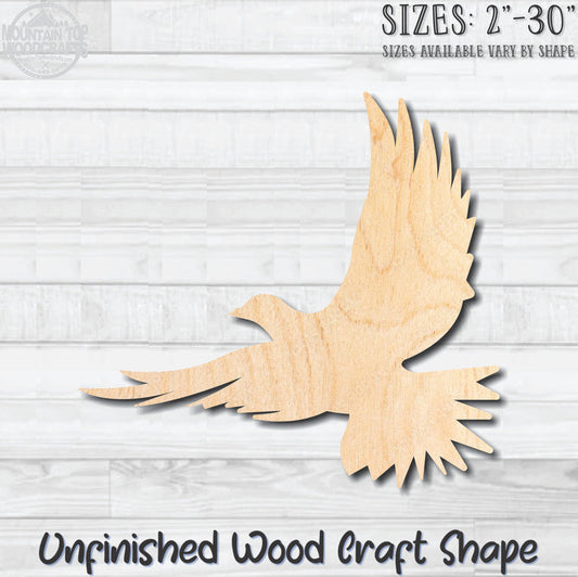 Bird Dove 3 Unfinished Wood Shape Blank Laser Cut Out Woodcraft Craft Supply