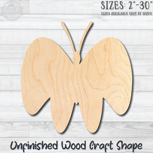 Butterfly 36 Unfinished Wood Shape Blank Laser Engraved Cutout Woodcraft Craft Supply
