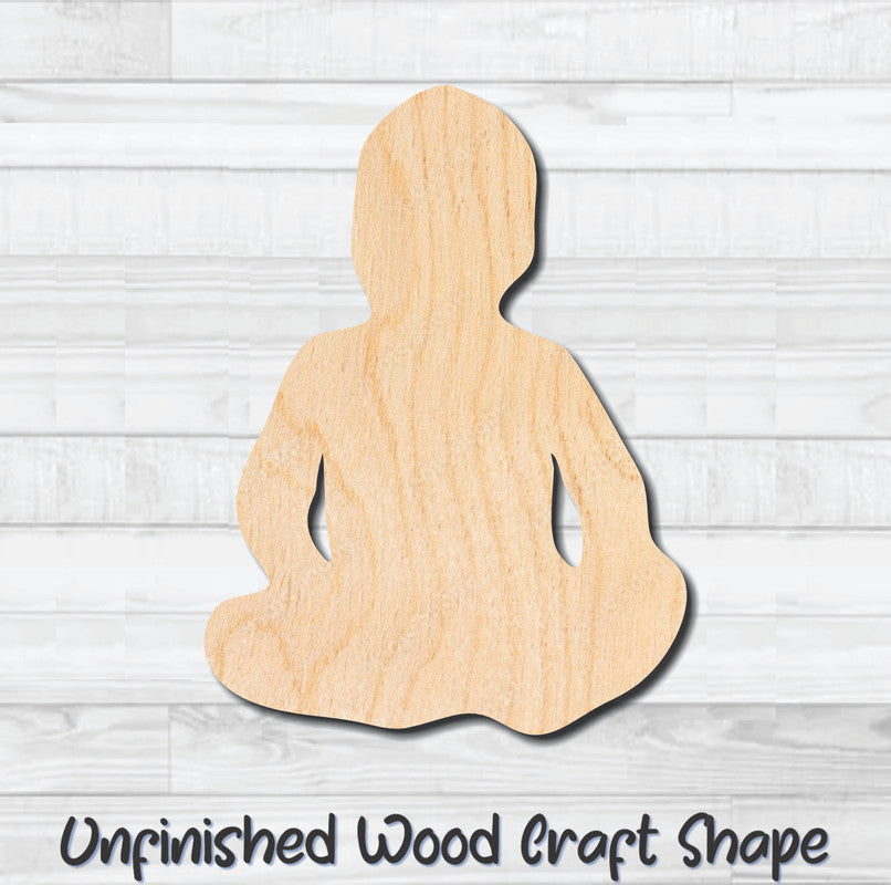 Baby Silhouette 3 Unfinished Wood Shape Blank Laser Engraved Cutout Woodcraft Craft Supply