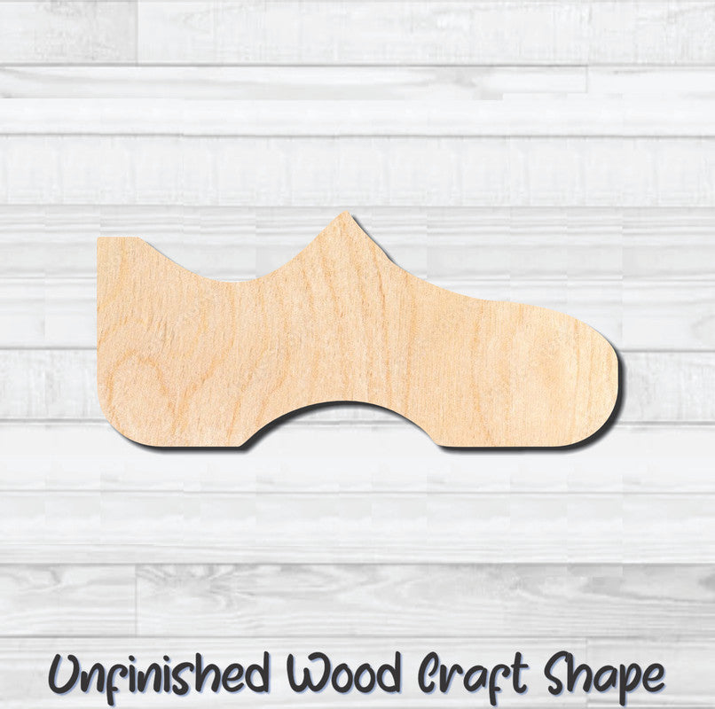 Clog Shoes Unfinished Wood Shape Blank Laser Engraved Cutout Woodcraft Craft Supply