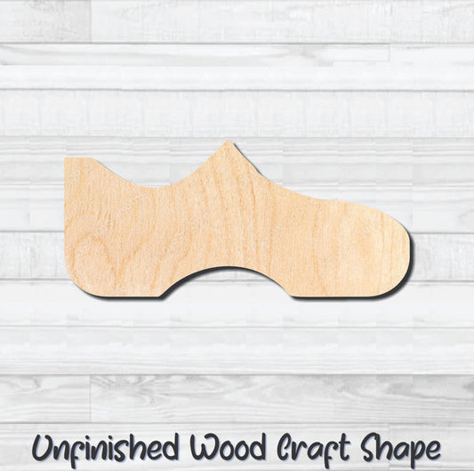 Clog Shoes Unfinished Wood Shape Blank Laser Engraved Cutout Woodcraft Craft Supply