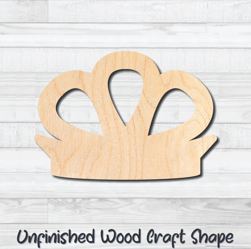 Crown Princess 2 King Unfinished Wood Shape Blank Laser Engraved Cutout Woodcraft Craft Supply