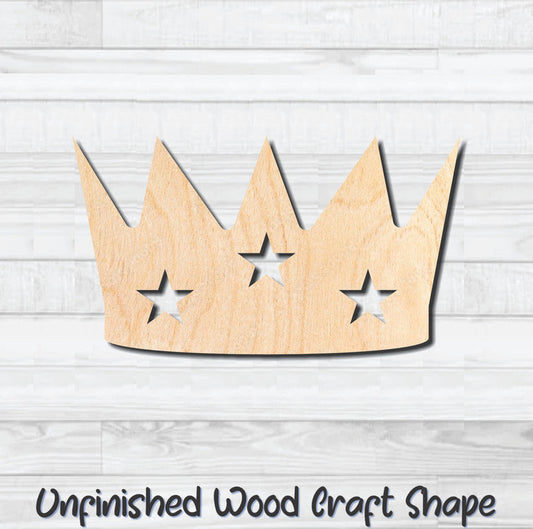 Crown Princess 7 King Unfinished Wood Shape Blank Laser Engraved Cutout Woodcraft Craft Supply