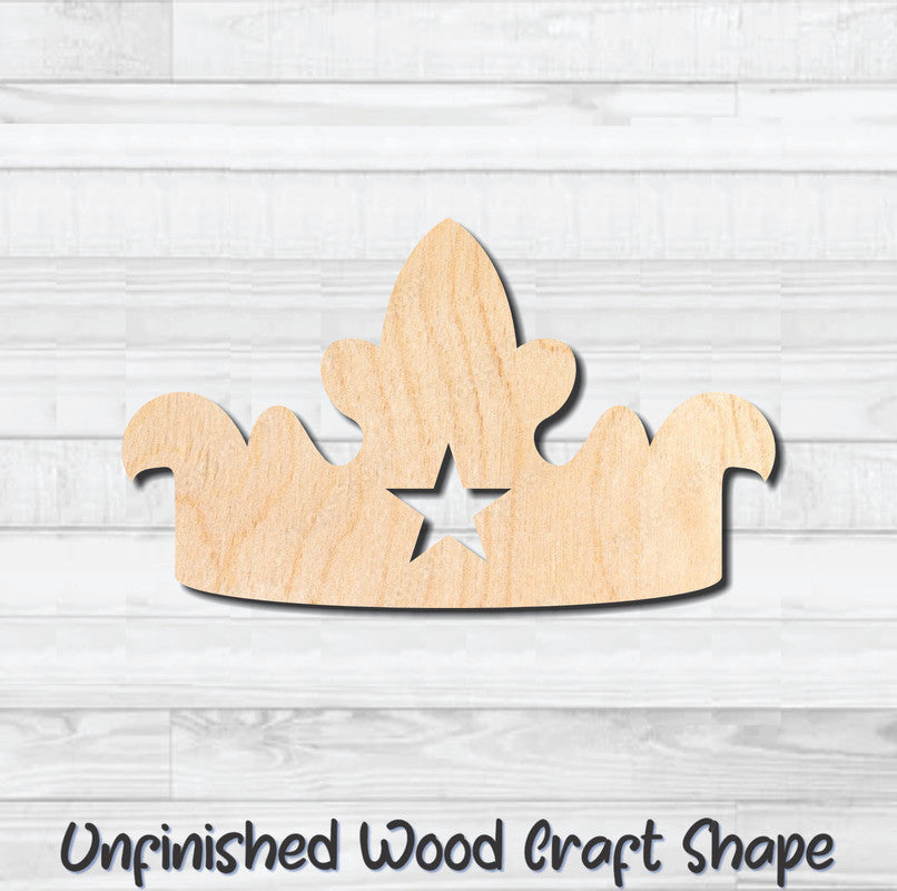Crown Princess 8 King Unfinished Wood Shape Blank Laser Engraved Cutout Woodcraft Craft Supply