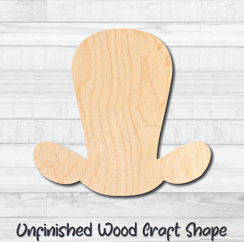Cowboy Hat 15 Unfinished Wood Shape Blank Laser Engraved Cutout Woodcraft Craft Supply