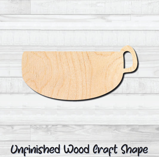Coffee Tea Cup Mug 3 Unfinished Wood Shape Blank Laser Engraved Cut Out Woodcraft Craft Supply