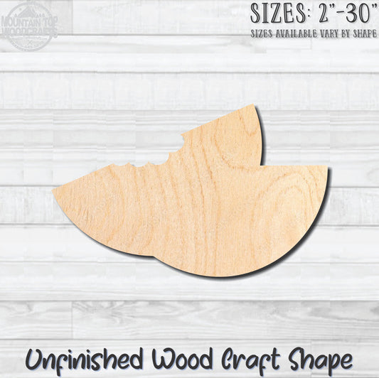 Watermelon Food Vegetable Fruit Unfinished Wood Shape Blank Laser Engraved Cut Out Woodcraft Craft Supply