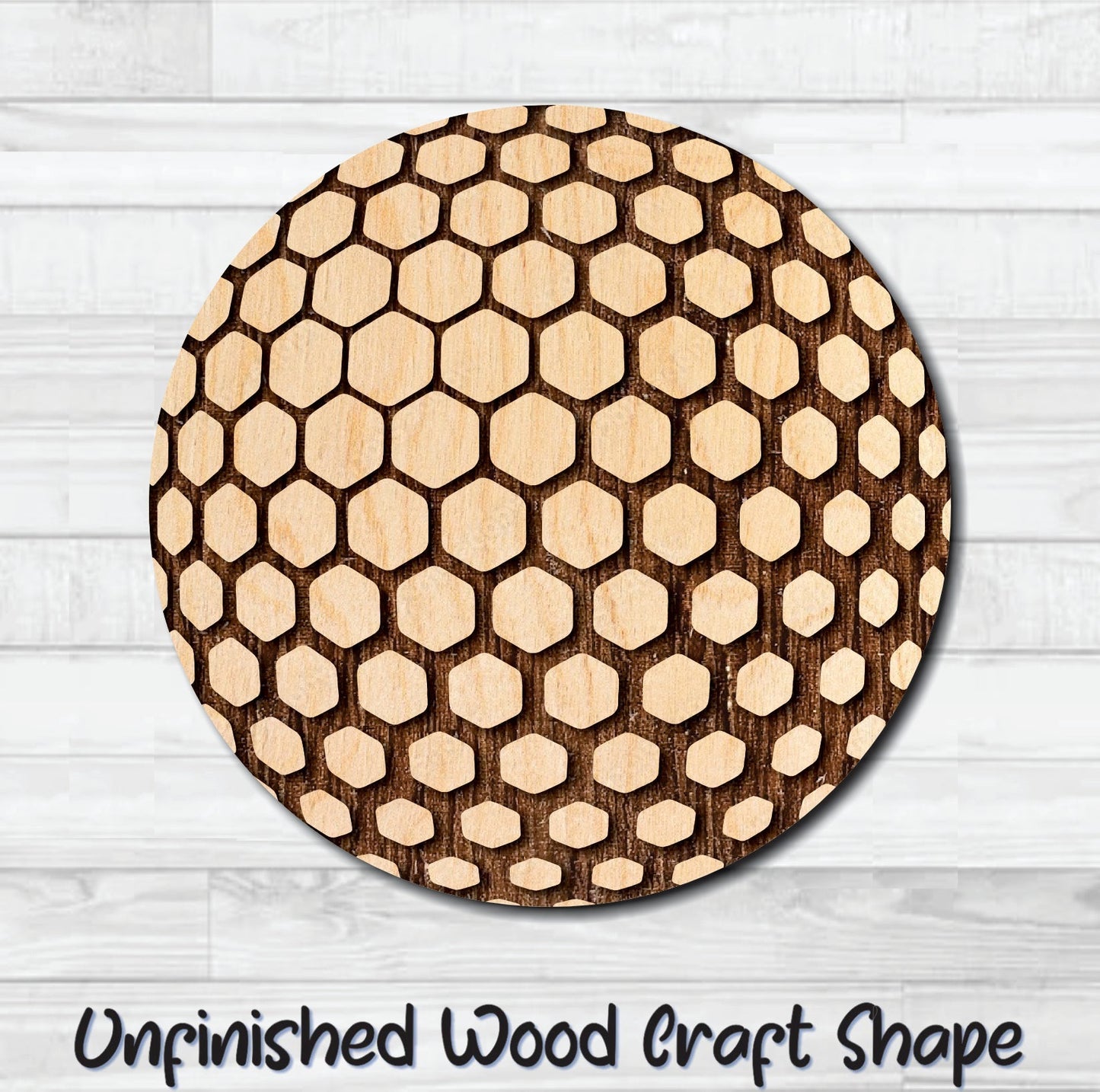 Golf Ball Unfinished Wood Shape Blank Laser Engraved Cut Out Woodcraft Craft Supply