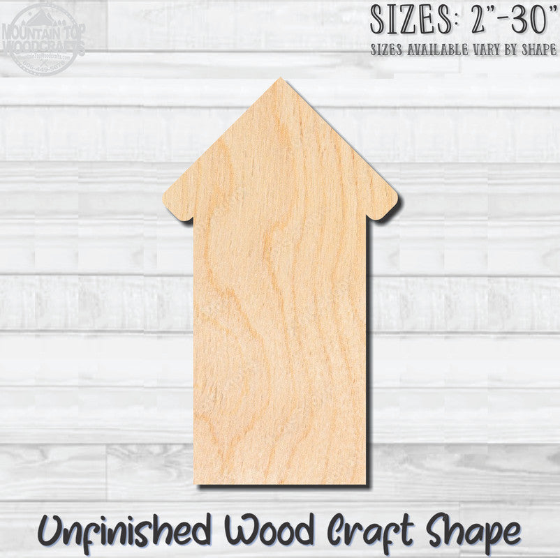 Birdhouse Detailed 15 Unfinished Wood Shape Blank Laser Engraved Cutout Woodcraft Craft Supply