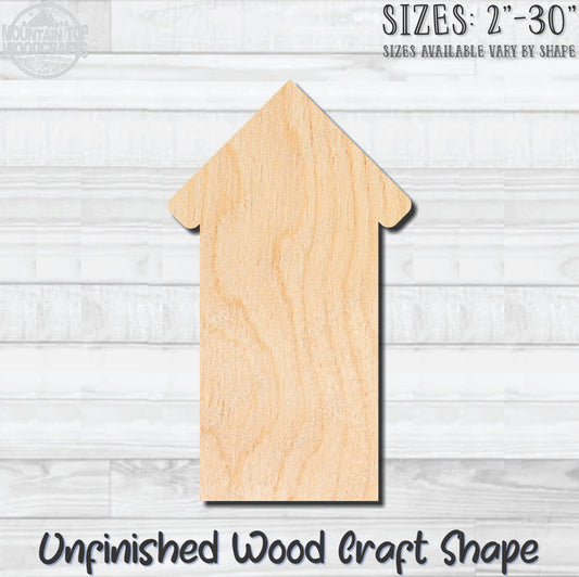 Birdhouse Detailed 15 Unfinished Wood Shape Blank Laser Engraved Cutout Woodcraft Craft Supply