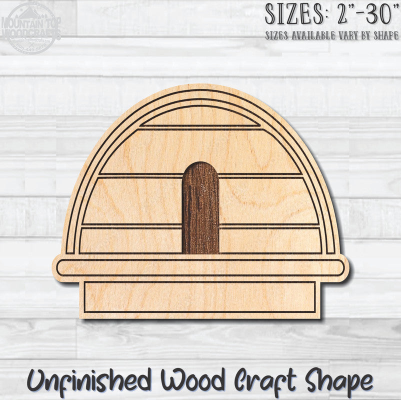 Birdhouse 16 Unfinished Wood Shape Blank Laser Engraved Cutout Woodcraft Craft Supply
