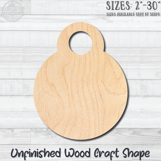 Cutting Board Round Kitchen Unfinished Wood Shape Blank Laser Engraved Cutout Woodcraft Craft Supply