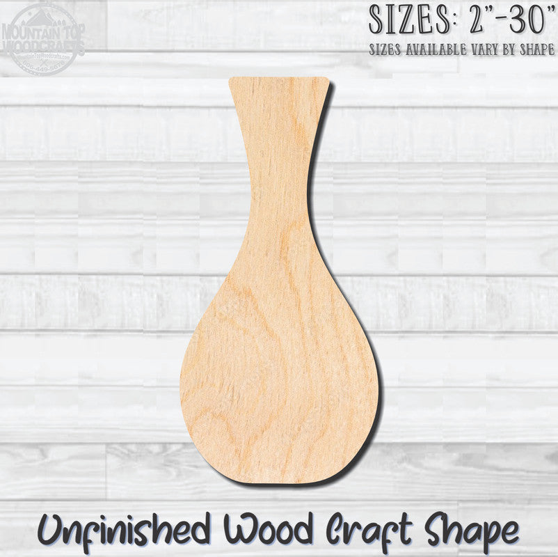 Carafe Liquor Wine Beer Bottle Unfinished Wood Shape Blank Laser Engraved Cutout Woodcraft Craft Supply