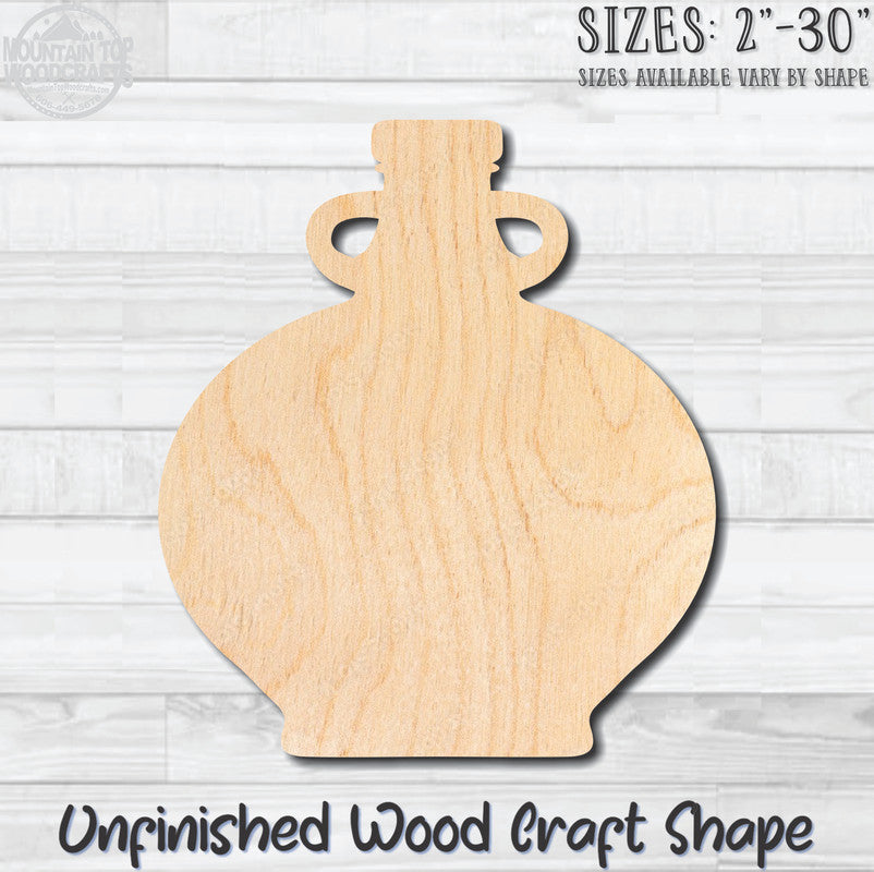 Moonshine Jug Bottle 2 Unfinished Wood Shape Blank Laser Engraved Cutout Woodcraft Craft Supply