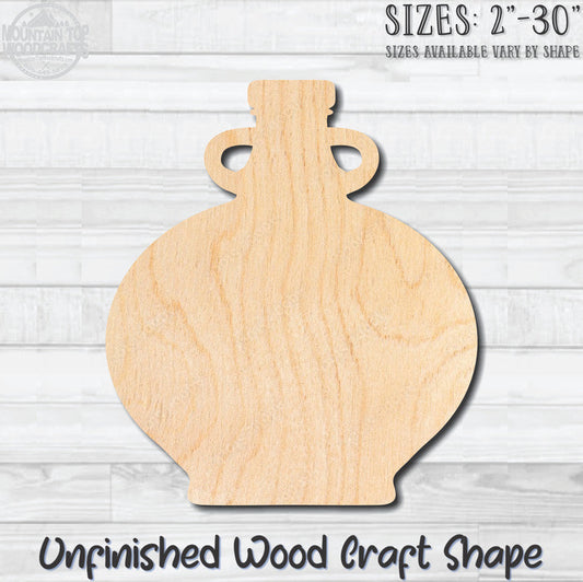 Moonshine Jug Bottle 2 Unfinished Wood Shape Blank Laser Engraved Cutout Woodcraft Craft Supply