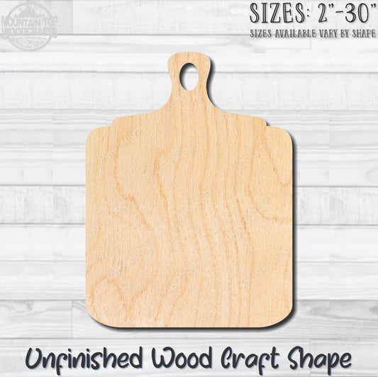 Cutting Board 4 Kitchen Unfinished Wood Shape Blank Laser Engraved Cutout Woodcraft Craft Supply