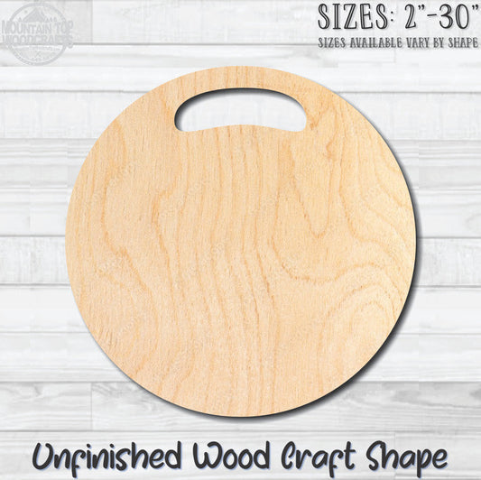 Cutting Board 8 Kitchen Unfinished Wood Shape Blank Laser Engraved Cutout Woodcraft Craft Supply