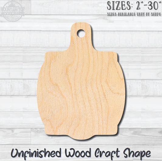 Cutting Board 9 Kitchen Unfinished Wood Shape Blank Laser Engraved Cutout Woodcraft Craft Supply
