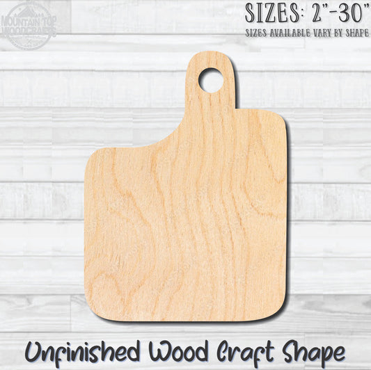 Cutting Board 12 Kitchen Unfinished Wood Shape Blank Laser Engraved Cutout Woodcraft Craft Supply