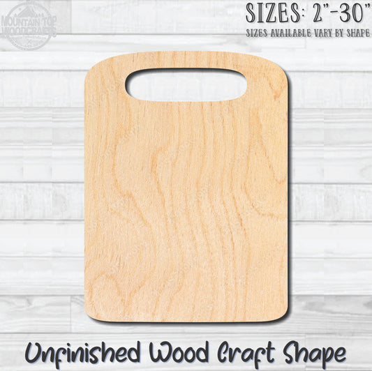 Cutting Board 14 Kitchen Unfinished Wood Shape Blank Laser Engraved Cutout Woodcraft Craft Supply