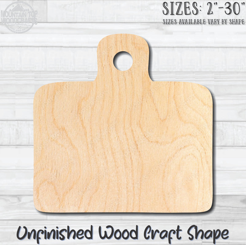 Cutting Board 16 Kitchen Unfinished Wood Shape Blank Laser Engraved Cutout Woodcraft Craft Supply