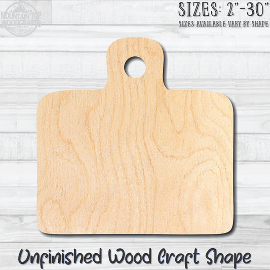Cutting Board 16 Kitchen Unfinished Wood Shape Blank Laser Engraved Cutout Woodcraft Craft Supply