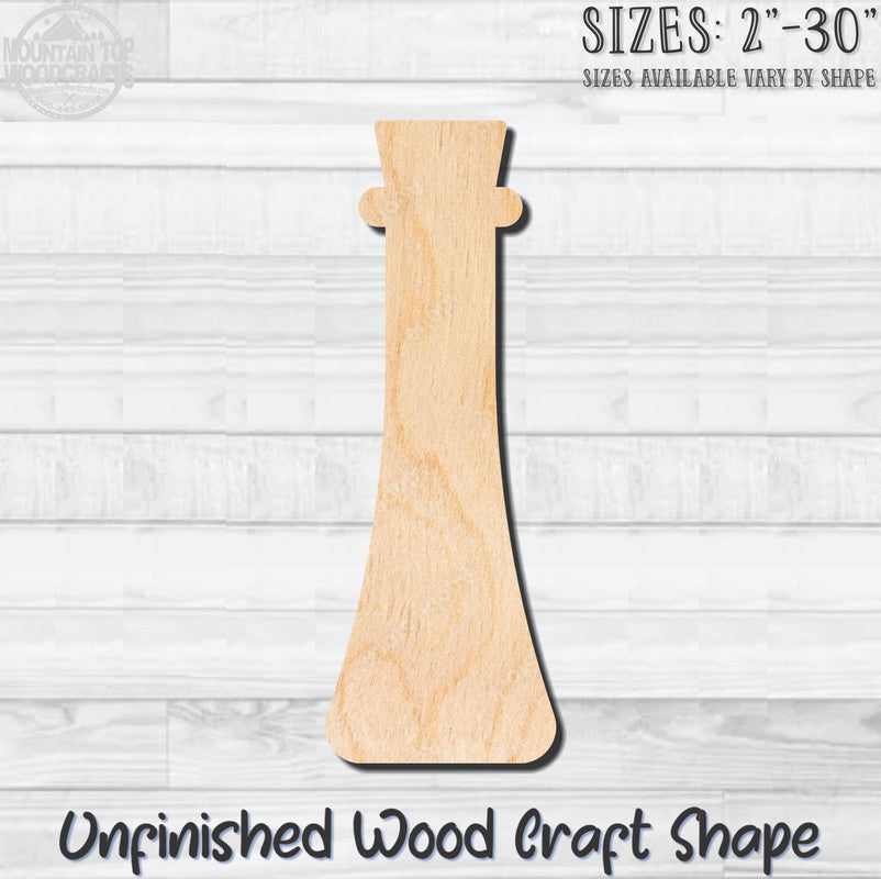 Bottle Carafe 2 Unfinished Wood Shape Blank Laser Engraved Cutout Woodcraft Craft Supply