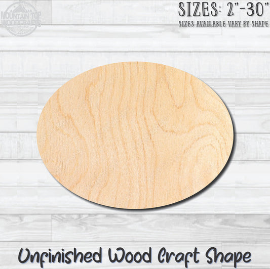 Plaque Sign 5 Unfinished Wood Shape Blank Laser Engraved Cut Out Woodcraft Craft Supply