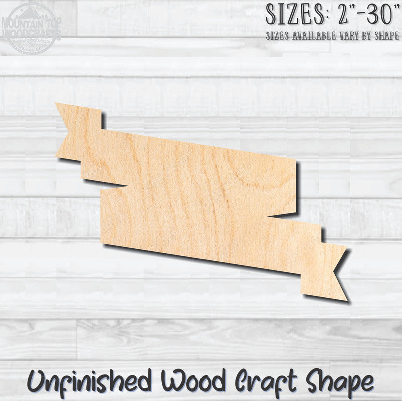 Banner Swag 12 Unfinished Wood Shape Blank Laser Engraved Cutout Woodcraft Craft Supply