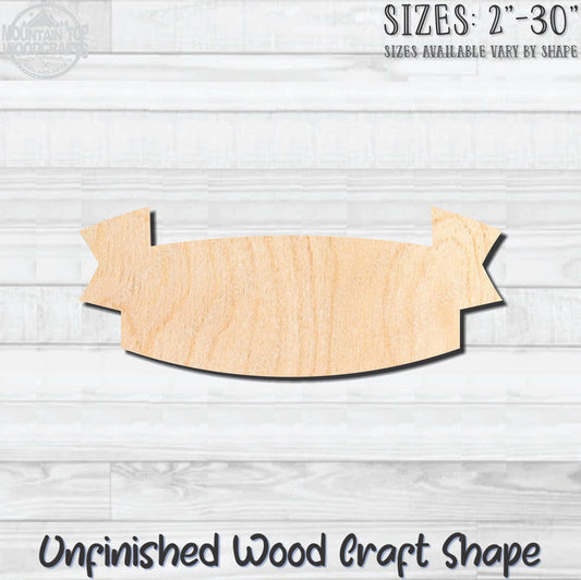 Banner Swag 15 Unfinished Wood Shape Blank Laser Engraved Cutout Woodcraft Craft Supply