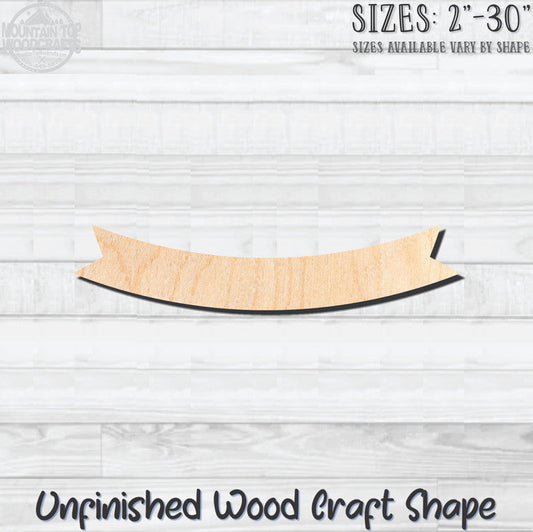 Banner Swag 22 Unfinished Wood Shape Blank Laser Engraved Cutout Woodcraft Craft Supply