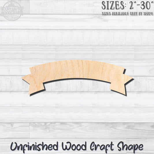 Banner Swag 21 Unfinished Wood Shape Blank Laser Engraved Cutout Woodcraft Craft Supply